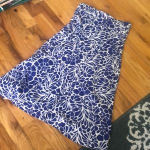 Euc gap strapless dress